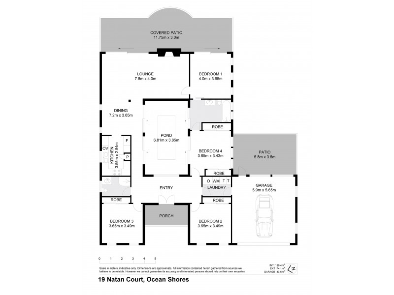 19 Natan Court, Ocean Shores NSW 2483 Floorplan
