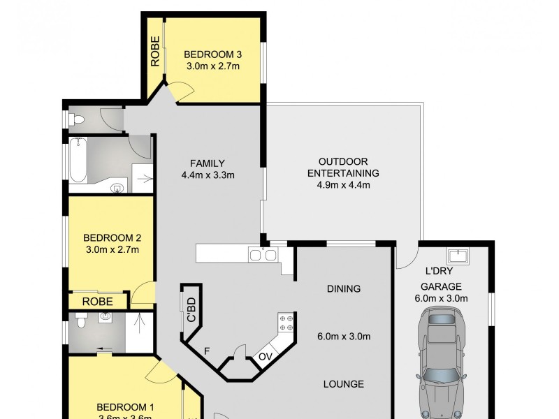 5 Aurana Place, Brunswick Heads NSW 2483 Floorplan