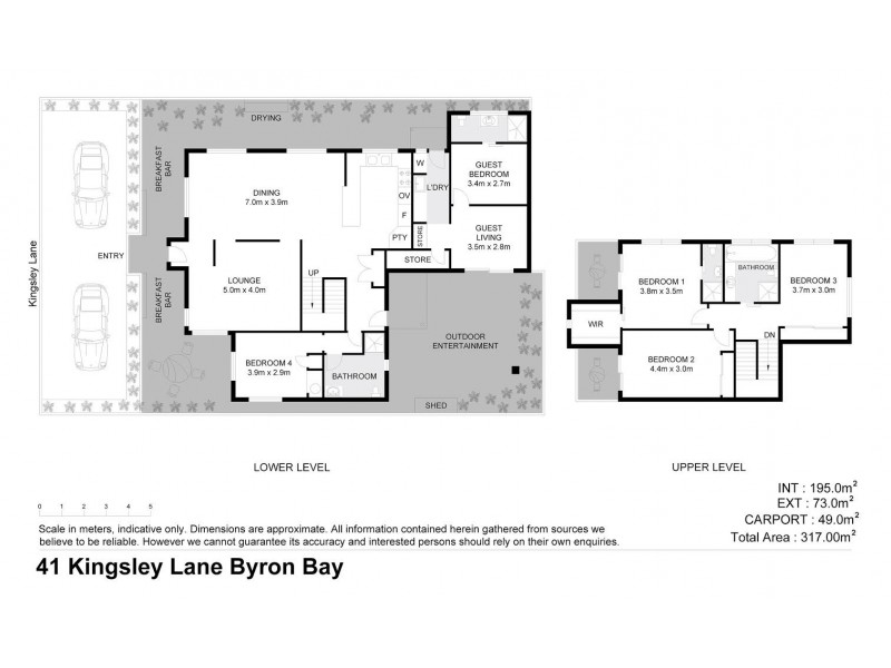 41 Kingsley Lane, Byron Bay NSW 2481 Floorplan