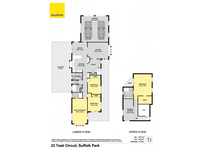 23 Teak Circuit, Suffolk Park NSW 2481 Floorplan