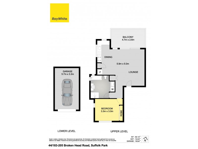 44/183-205 Broken Head Road, Suffolk Park NSW 2481 Floorplan