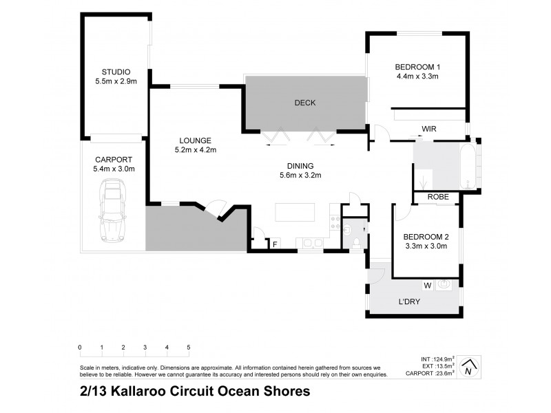 2/13 Kallaroo Circuit, Ocean Shores NSW 2483 Floorplan