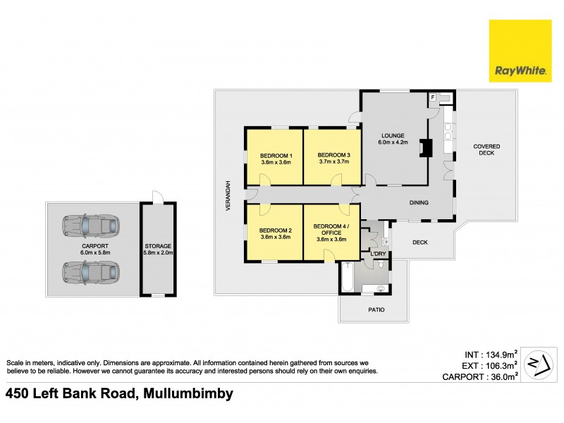 450 Left Bank Road, Mullumbimby NSW 2482 Floorplan