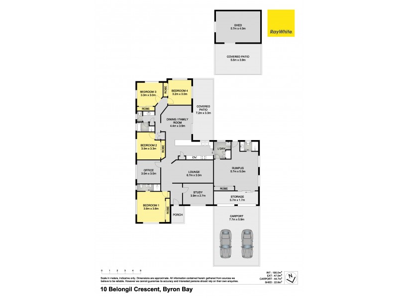 10 Belongil Crescent, Byron Bay NSW 2481 Floorplan