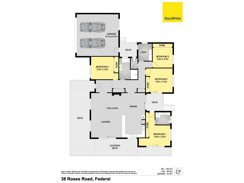 38 Roses Road, Federal NSW 2480 Floorplan