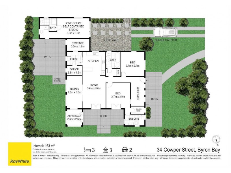 34 Cowper Street, Byron Bay NSW 2481 Floorplan