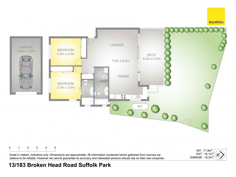 13/183-205 Broken Head Road, Suffolk Park NSW 2481 Floorplan