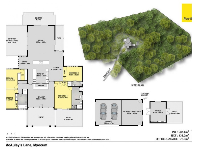 139A McAuleys Lane, Myocum NSW 2481 Floorplan
