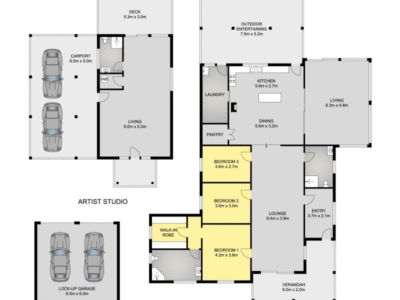 405 Goonengerry Road, Goonengerry NSW 2482 Floorplan