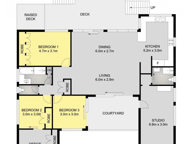 7 Mahogany Drive, Byron Bay NSW 2481 Floorplan