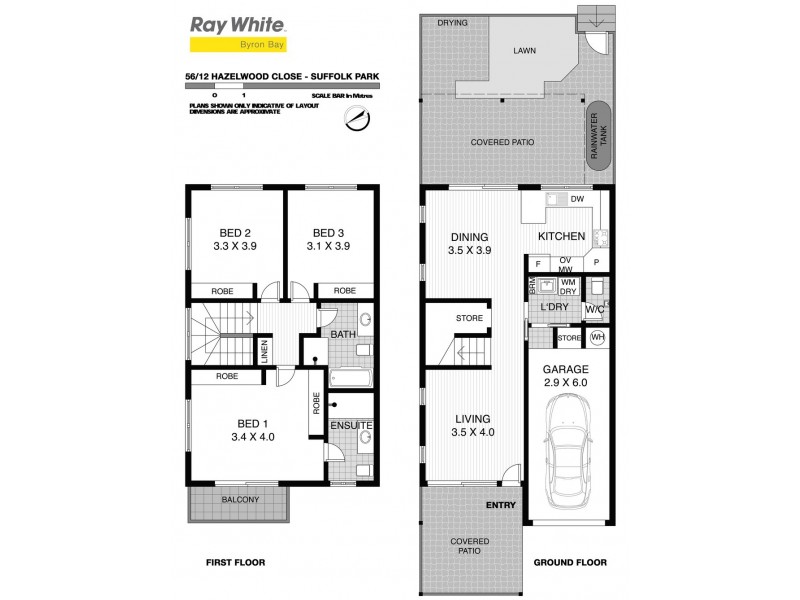 56/12 Hazelwood Close, Suffolk Park NSW 2481 Floorplan