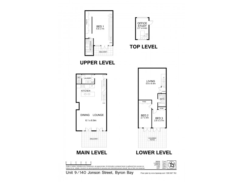 1, 6 and 9 Jonson Street, Byron Bay NSW 2481