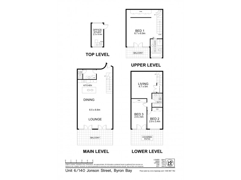 1, 6 and 9 Jonson Street, Byron Bay NSW 2481