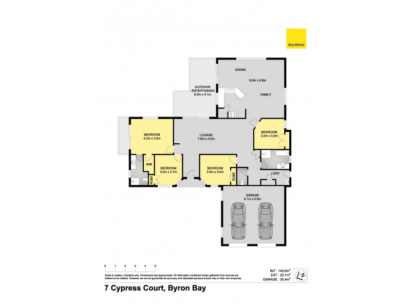 7 Cypress Court, Byron Bay NSW 2481 Floorplan