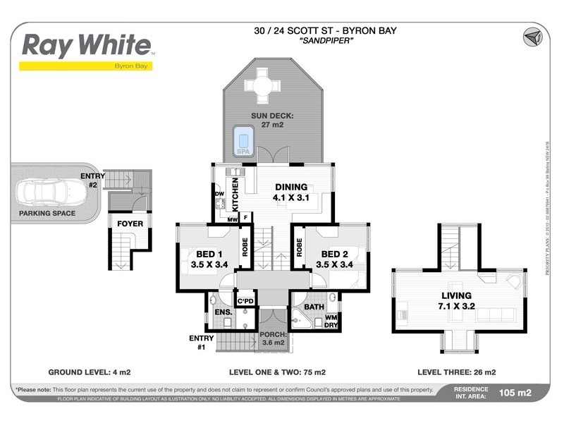 30 / 24 Scott Street, Byron Bay NSW 2481 Floorplan