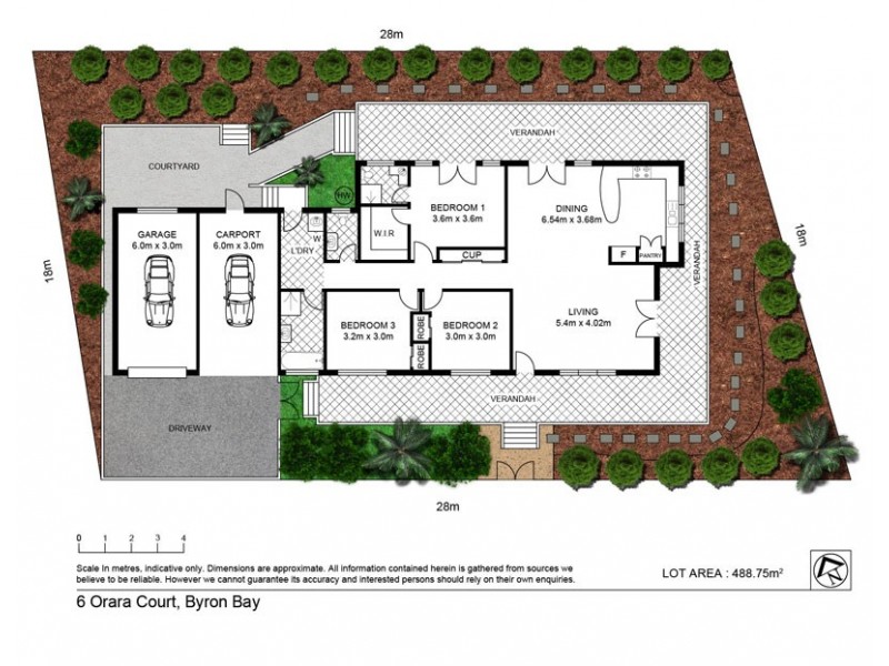 6 Orara Court, Byron Bay NSW 2481 Floorplan