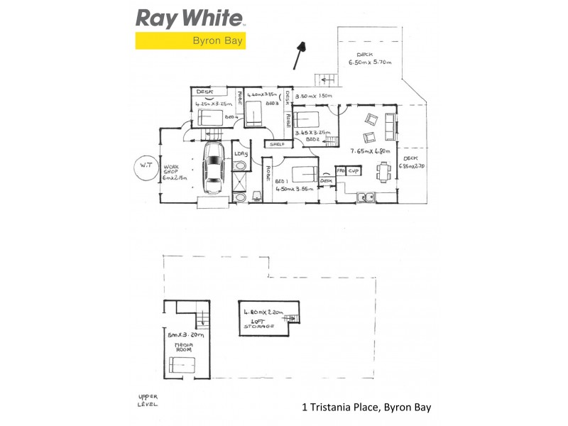 1 Tristania Place, Byron Bay NSW 2481 Floorplan