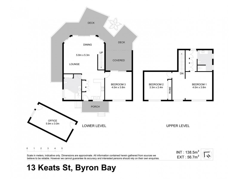13 Keats Street, Byron Bay NSW 2481 Floorplan