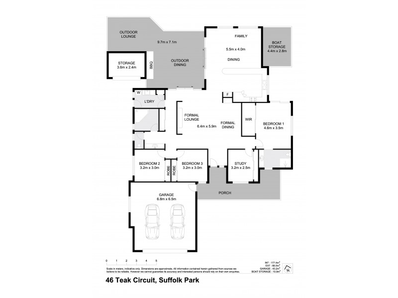 46 Teak Circuit, Suffolk Park NSW 2481 Floorplan