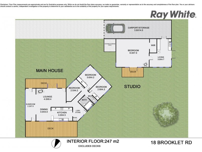 18 Brooklet Road, Newrybar NSW 2479 Floorplan