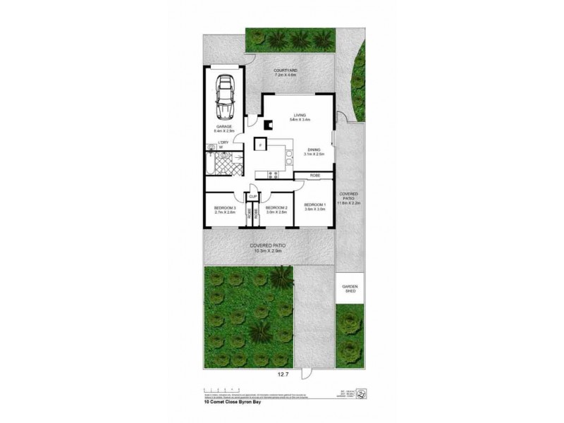 10 Comet Close, Byron Bay NSW 2481 Floorplan