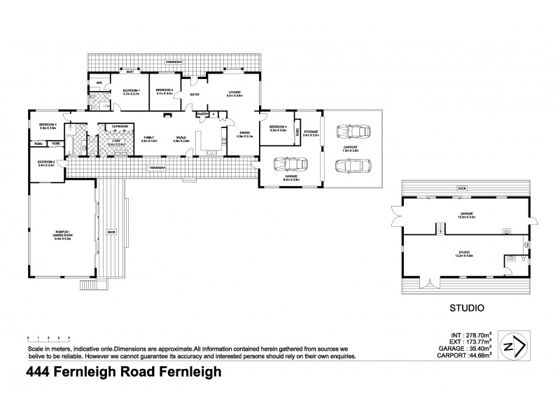 444 Fernleigh Road, Fernleigh NSW 2479 Floorplan