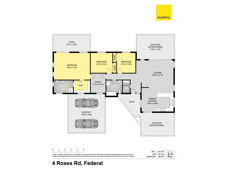4 Roses Road, Federal NSW 2480 Floorplan