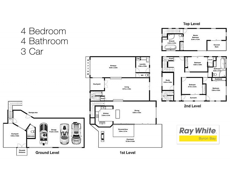 9 Brownell Drive, Byron Bay NSW 2481 Floorplan