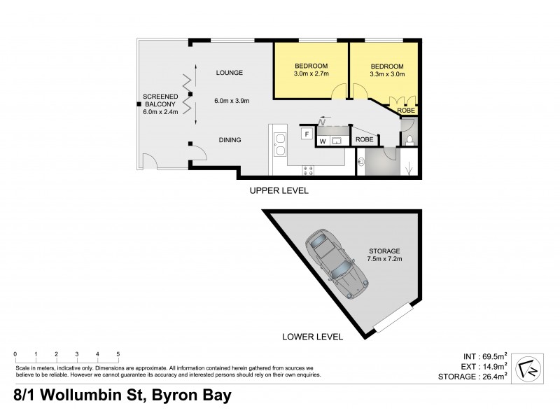 8/1 Wollumbin Street, Byron Bay NSW 2481 Floorplan