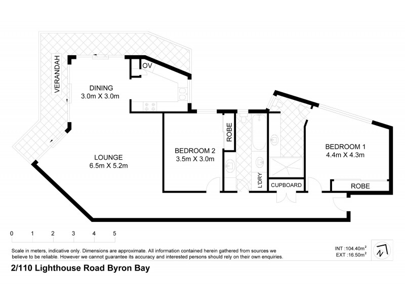 2/110 Lighthouse Road, Byron Bay NSW 2481 Floorplan