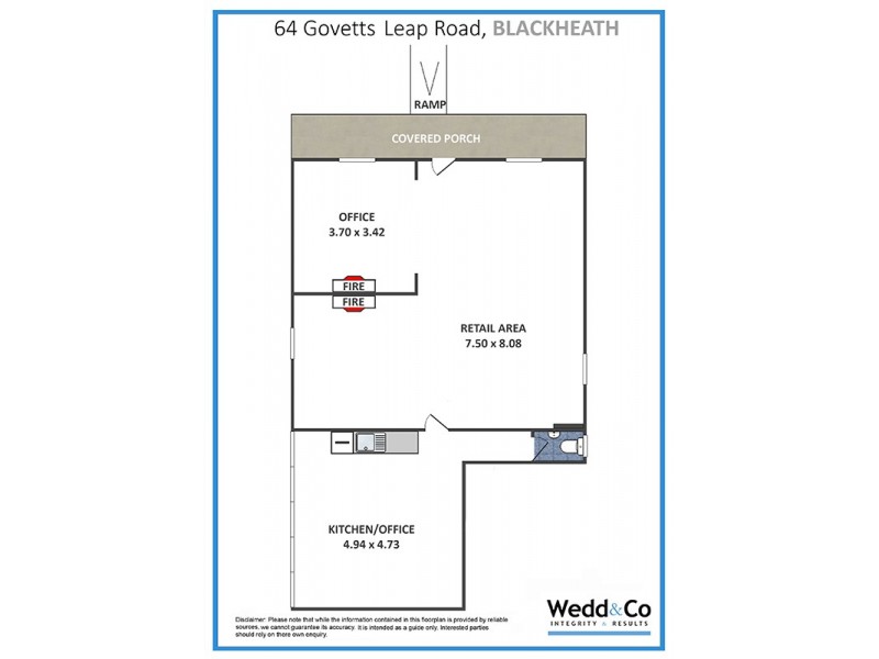 64a Govetts Leap Road, Blackheath NSW 2785 Floorplan