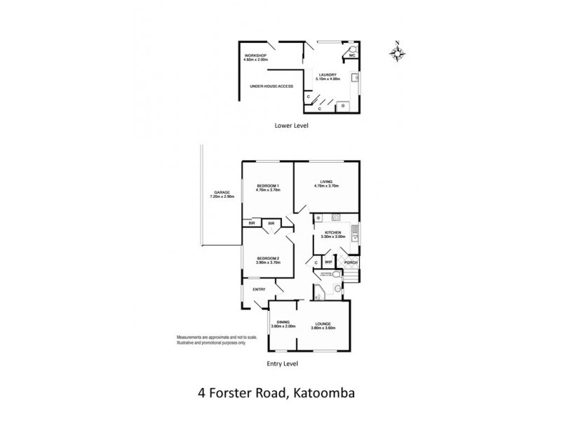 4 Forster Road, Katoomba NSW 2780 Floorplan