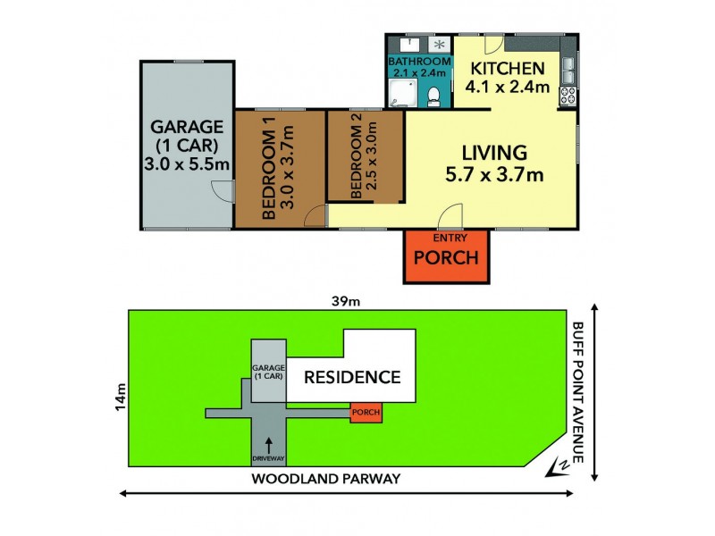 60 Woodland Parkway, Buff Point NSW 2262 Floorplan