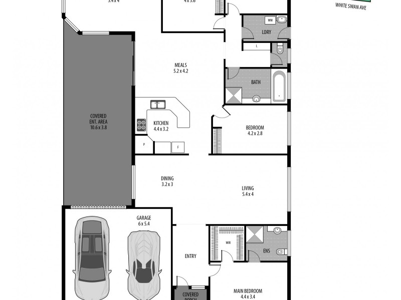 66 White Swan Avenue, Blue Haven NSW 2262 Floorplan