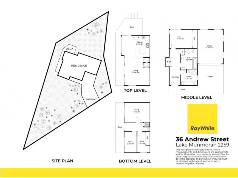 36 Andrew Street, Lake Munmorah NSW 2259 Floorplan