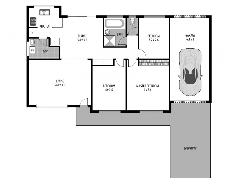 1 Tandara Close, Blue Haven NSW 2262 Floorplan