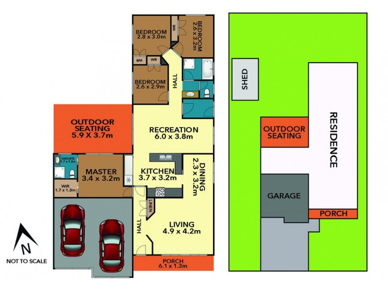 26 Belyando Crescent, Blue Haven NSW 2262 Floorplan