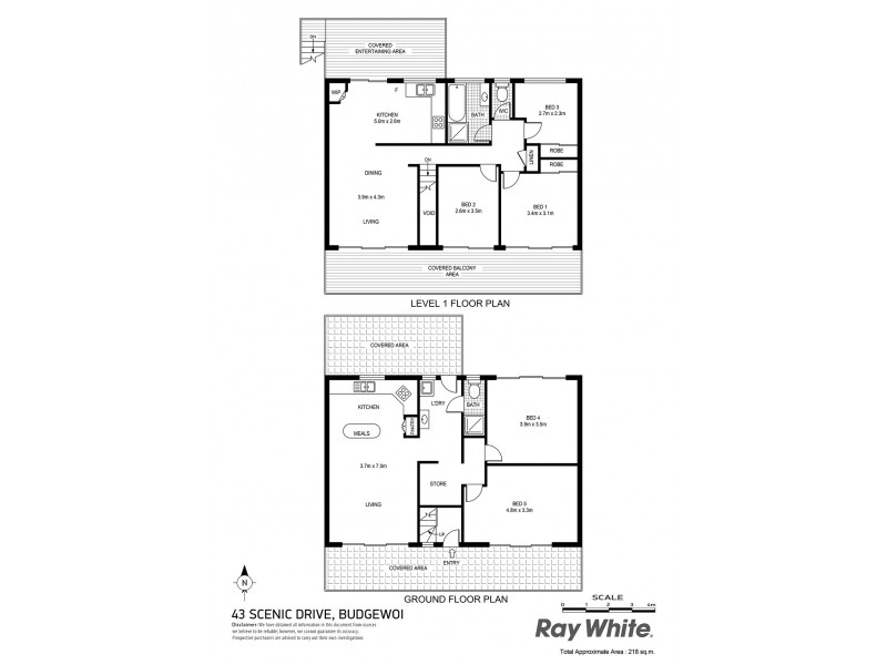 43 Scenic Drive, Budgewoi NSW 2262 Floorplan
