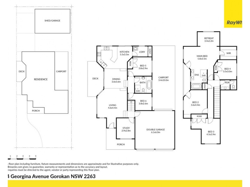 64 Georgina Avenue, Gorokan NSW 2263 Floorplan