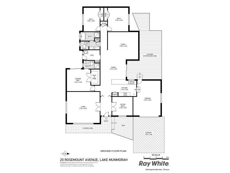 20 Rosemount Avenue, Lake Munmorah NSW 2259 Floorplan