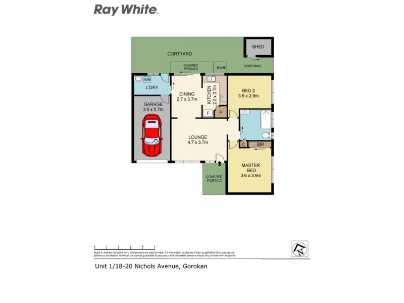 1/18-20 Nichols Avenue, Gorokan NSW 2263 Floorplan
