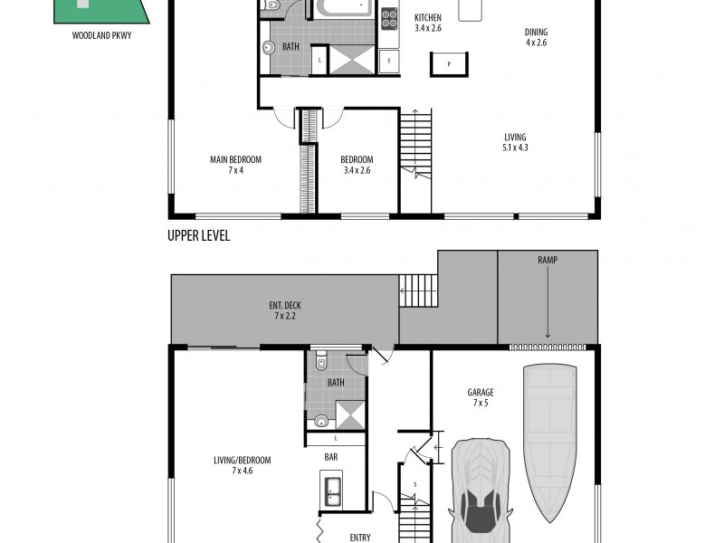 40 Woodland Parkway, Buff Point NSW 2262 Floorplan