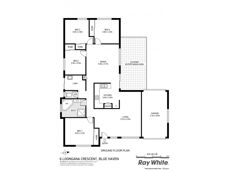 6 Loongana Crescent, Blue Haven NSW 2262 Floorplan