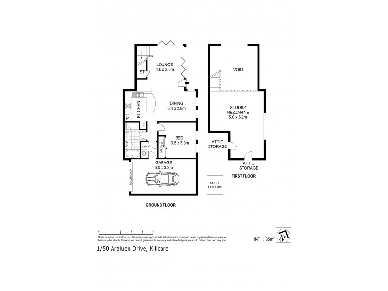 1/50 Araluen Drive, Killcare NSW 2257 Floorplan