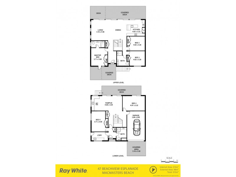 47 Beachview Esplanade, Macmasters Beach NSW 2251 Floorplan