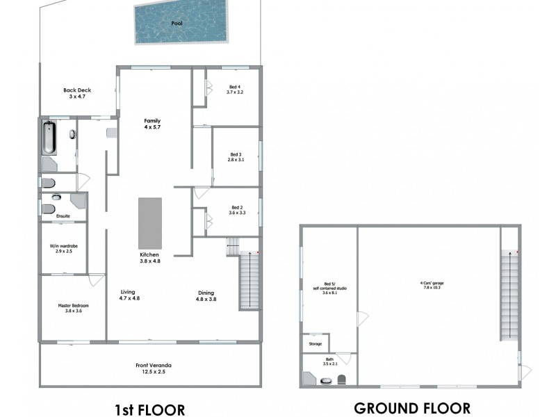 13 Macdonald Street, Killcare Heights NSW 2257 Floorplan