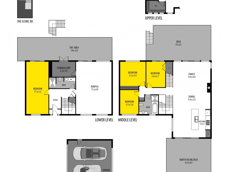 60 The Scenic Road, Killcare Heights NSW 2257 Floorplan