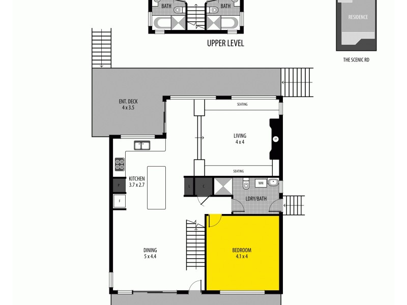 8a The Scenic Road, Killcare NSW 2257 Floorplan