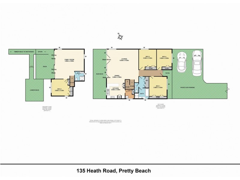 135 Heath Road, Pretty Beach NSW 2257 Floorplan