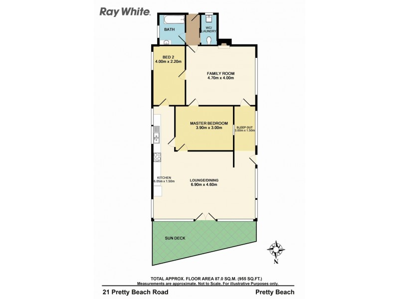21 Pretty Beach Road, Pretty Beach NSW 2257 Floorplan